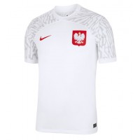 Koszulka piłkarska Polska Strój Domowy MŚ 2022 tanio Krótki Rękaw